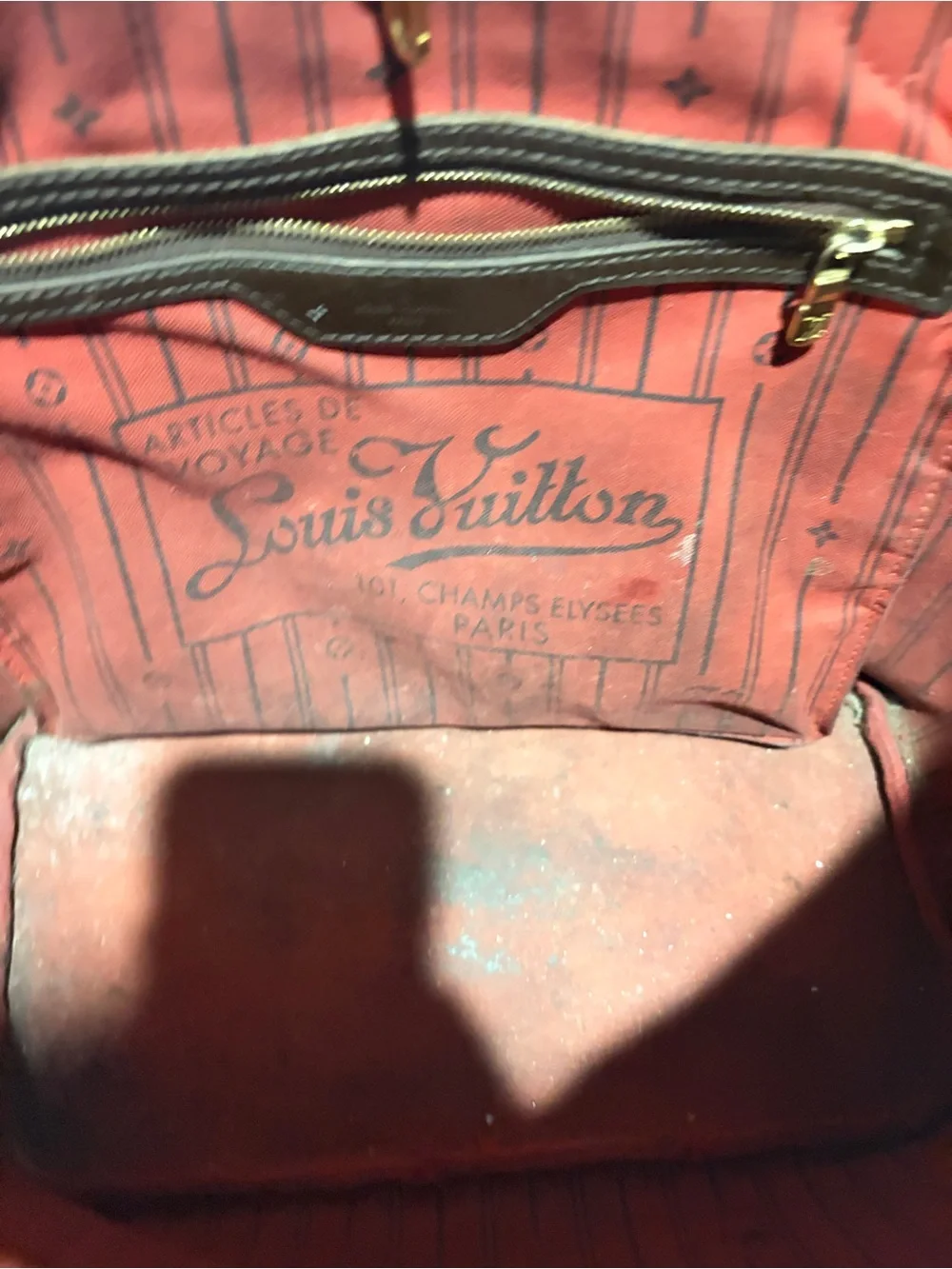 Louis Vuitton Neverfull.